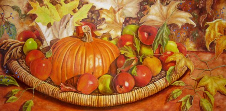 Piros és zöld Olajfestmény, kasírozott festővászon. Festő: Angyalos László lastangelheart@gmail.com 